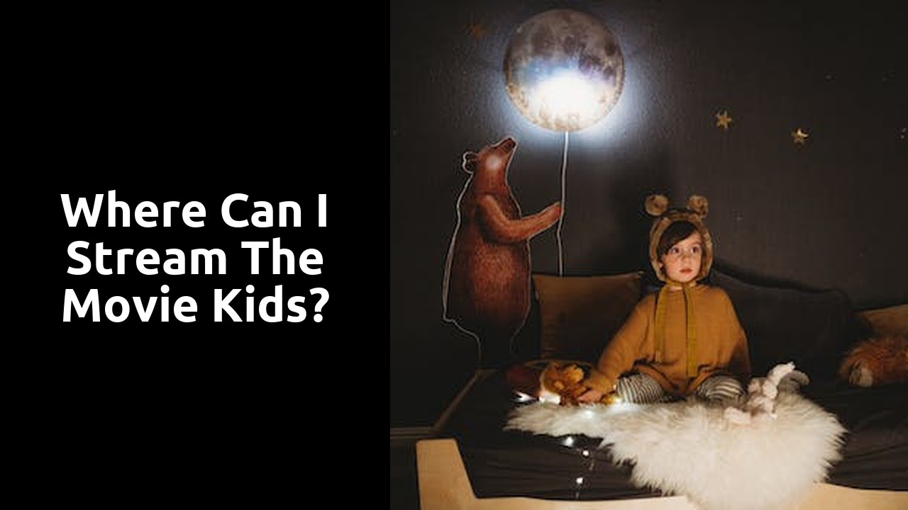Where can I stream the movie Kids?